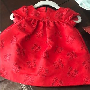 Red dress Janie and Jack